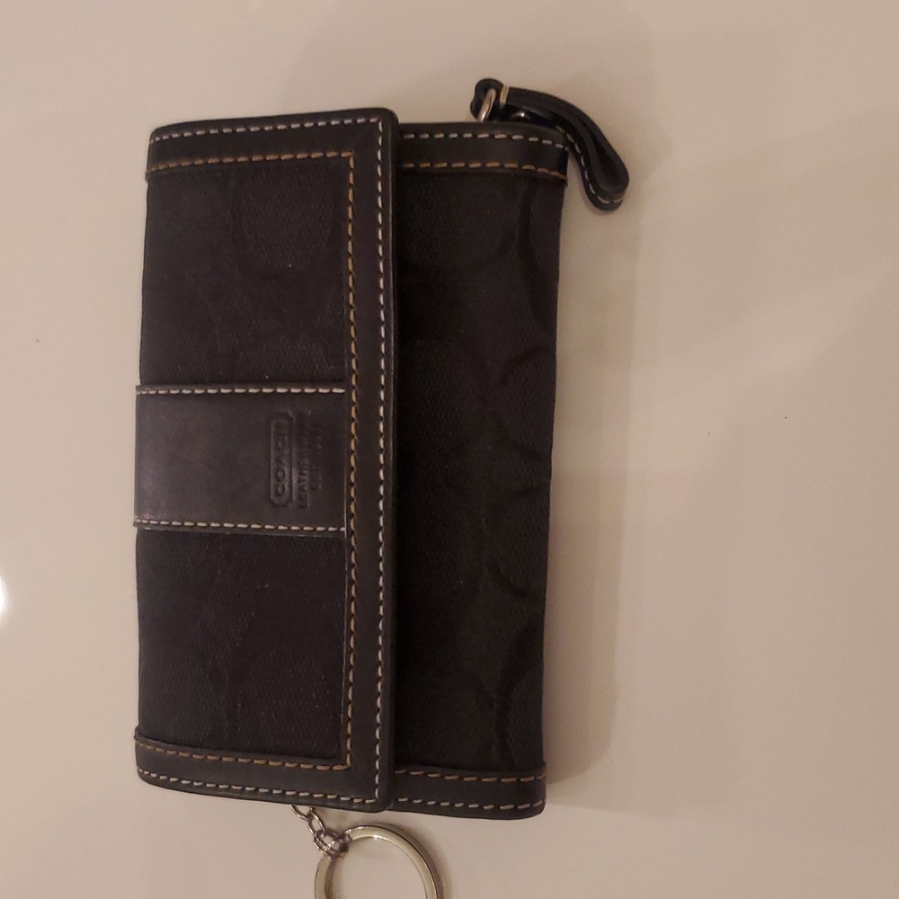 Coach keychain wallet